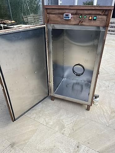 ucuz motorlar: Kaptilni budka – nerjaveyka daxili kamera və taxta korpus Məhsul — 2