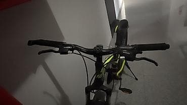 Qatlanan dağ velosipedi – 26” - Rəng: qara/neon sarı akssentlər - — 2