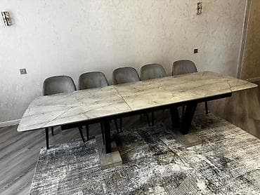 dekor masa: Гостиный стол, Новый, Раскладной, MDF, Прямоугольный стол — 3