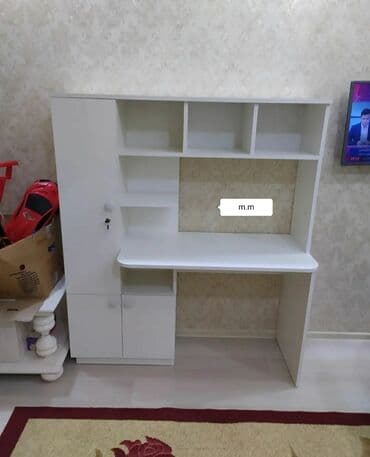 bahar qizi: Oğlan və qız üçün, Yeni, Siyirməli, Yazı masası, Stulsuz — 7