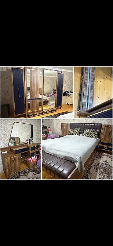 stol stul kreditle: İkinəfərlik çarpayı, Azərbaycan, İşlənmiş — 1