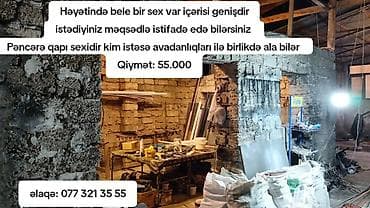 demir qaraj satilir: Binə Savxozda 4 otaqlı ev satılır. - Geniş mətbəx: L formalı mətbəx — 8