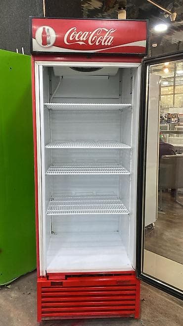 Готовый бизнес: Kommersiya tipli Coca-Cola vitrin soyuducusu - Şüşə qapılı, dik — 1