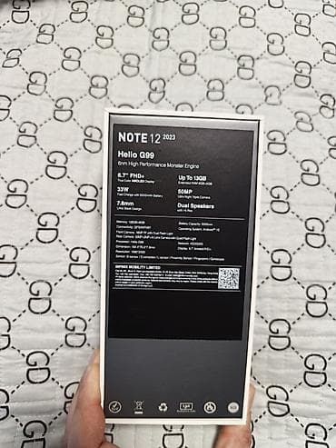Elektronika: Infinix Note 12, 128 GB, rəng - Mavi, Sensor — 9