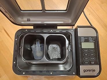 Duxovkalar: İşlənmiş Çörəkbişirən, Gorenje, Çörəyin çəkisi - 1 - 1.5 kq, Ünvandan götürmə — 1