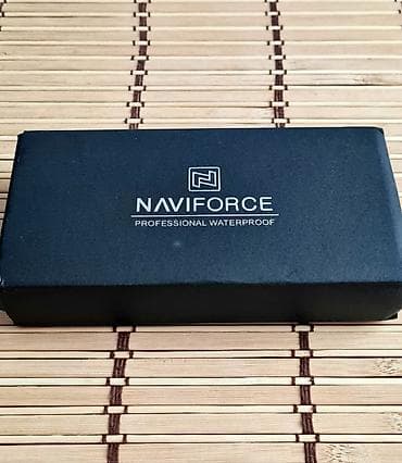 saat mexaniki: Yeni, Qol saatı, NaviForce, rəng - Qara — 9