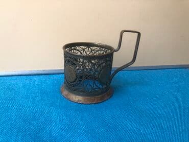 ваза стеклянная прозрачная высокая без узора: Бокал, 1965 год, Россия — 13