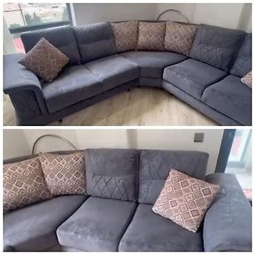 Ev üçün mebel: Künc divan, İşlənmiş, Açılan, Bazalı, Ödənişli çatdırılma — 1