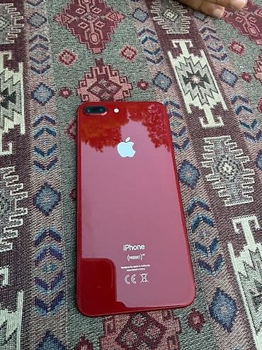 a50 kabro: IPhone 8 Plus, 64 GB, Qırmızı, Simsiz şarj — 1
