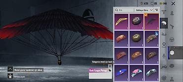 qara ayaqqabilar: PUBG Mobile hesabı – kosmetik kolleksiya ilə Xüsusiyyətlər: - — 8