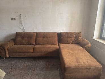 kombi şkaf: Künc divan, Vеlur parça — 2