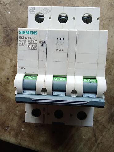 siemens el71: Siemens Elektrik avtomat, 3 faza — 1