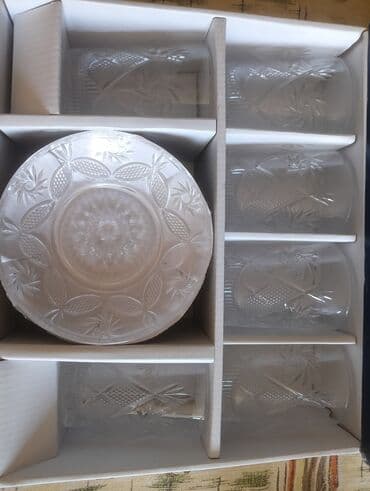 фольксваген поло седан 1 6: Чайный набор, цвет - Белый, Хрусталь, 6 персон, Россия — 2