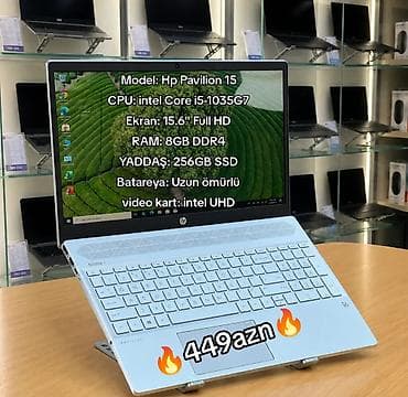 nitro 5 acer: Model: Hp Pavilion 15 CPU: intel Core i5-1035G7 Ekran: 15.6" Full HD — 1