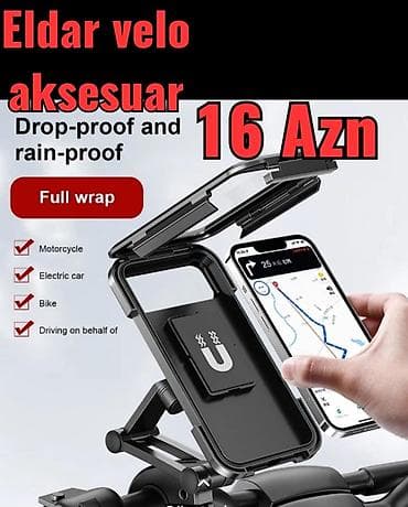 Прицепы: Matsikil ucun su kecirilmez telefon tutacagi catdirilmada var — 1