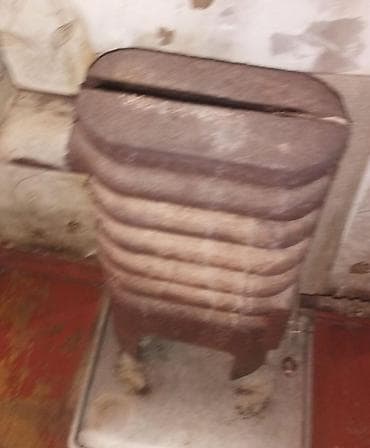 hamam peçi: Döküm dəmir soba/peç - Material: tam döküm dəmir - Yanacaq növü: odun — 1