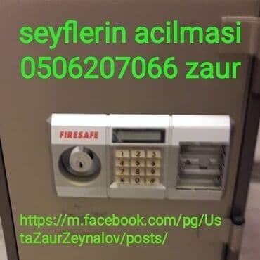 at və eşşəyin cutləşməsi: Maksimum səliqəli ve operativ xidmət. Zamok və seyf qapıların — 1