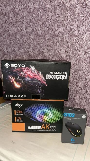 bort kompüter: Masaüstü kompüter seti Satılır 5 ayin komputeridi qiymet 770 azn core — 5