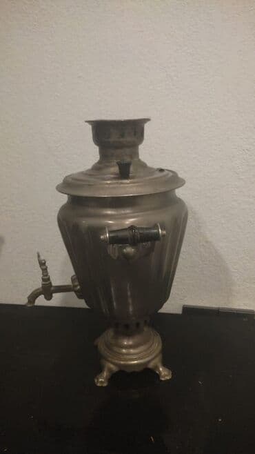 Кухонные плиты и варочные поверхности: Б/у Дровяной Самовар, 5 л, Самовывоз — 3