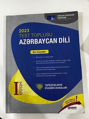 yamaha azerbaijan: Məhsul: 2023 “Test Toplusu – Azərbaycan dili” (I hissə) Təsvir: - — 1