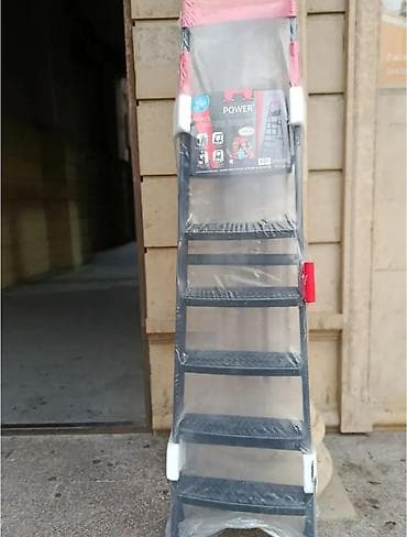 Ручные механические инструменты: Nərdivan “Devecioğlu Power” 4 pilləli, 3+1 🇹🇷Turkiye istehsalı — 2