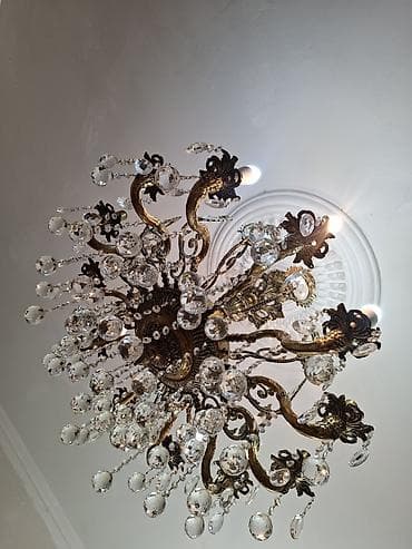 Çılçıraq, 8 lampa, Metal — 2