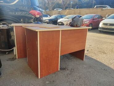 Ofis və oyun kresloları: İşlənmiş, İşçi üçün, Dördbucaq masa — 1