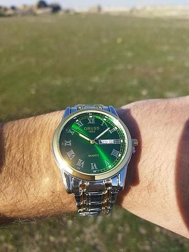 telofon saat: Yeni, Qol saatı, rəng - Yaşıl — 3