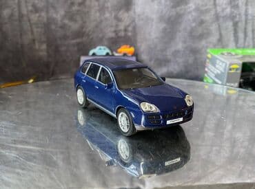 теннисный стол: Коллекционная модель Porsche Cayenne S 4.5 type 955 blue 2002 — 4