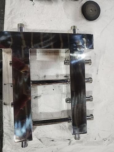 Paslanmayan poladdan hazırlanmış xromlaşdırılmış kollektor (manifold) lalafo.az -da Paslanmayan poladdan hazırlanmış xromlaşdırılmış kollektor (manifold)