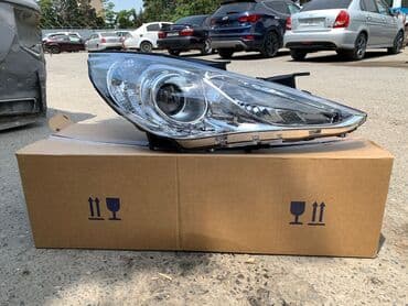 masin ucun isiqlar: Sağ, Yaxın və uzaq vuran işıqlar Hyundai, 2012 il, Analoq, Yeni — 1