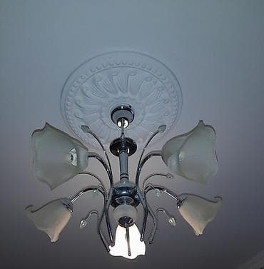 listur: Çılçıraq, 5 lampa, Metal — 1