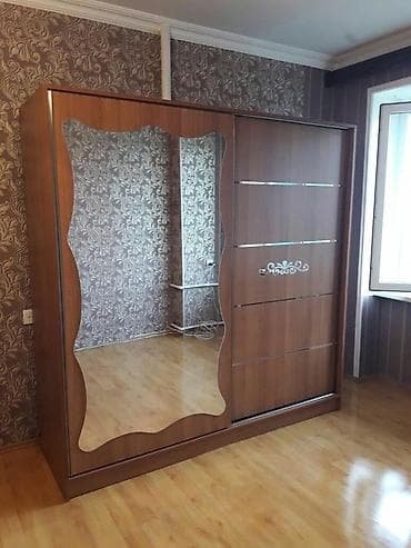 asilqan 65 azn: Yeni, 2 qapılı, Güzgülü, Qəhvəyi, Digər material, Kupe, Düz dolab — 1