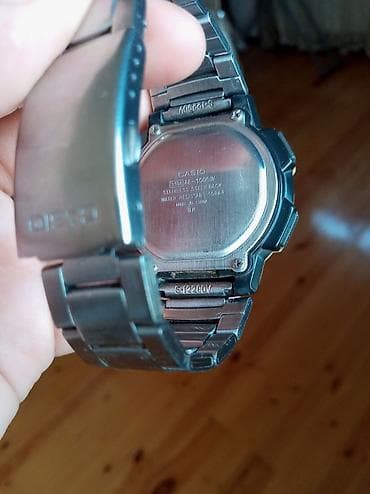 Смарт браслеты: Б/у, Наручные часы, Casio, цвет - Серебристый — 7