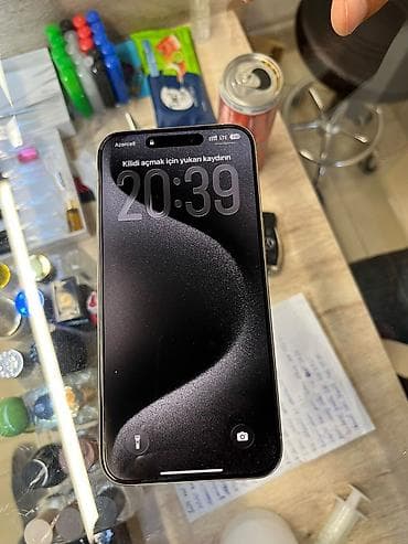 iphone 5 plus: IPhone 15 Pro Max, 256 GB, White Titanium, Face ID — 1