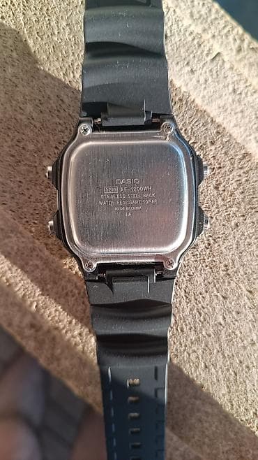 oriyent saat: İşlənmiş, Qol saatı, Casio, rəng - Qara — 2