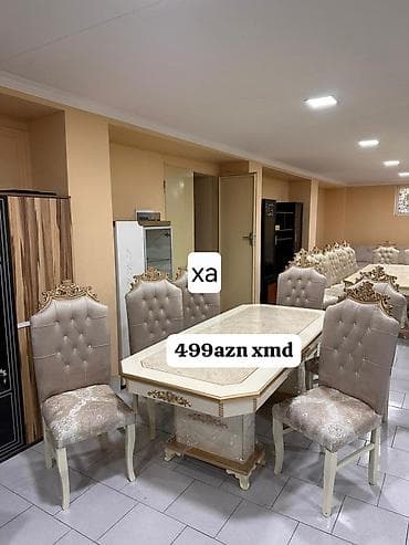avanqard stol stul: Klassik üslubda mətbəx/yemək masa dəsti. Dəstə 1 ədəd düzbucaqlı masa — 1