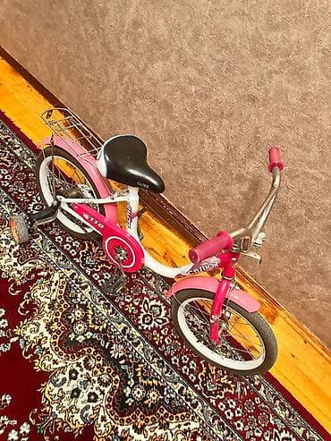 velosiped usaq ucun: Yeni Dörd təkərli Uşaq velosipedi 16", sürətlərin sayı: 1, Ünvandan götürmə — 6