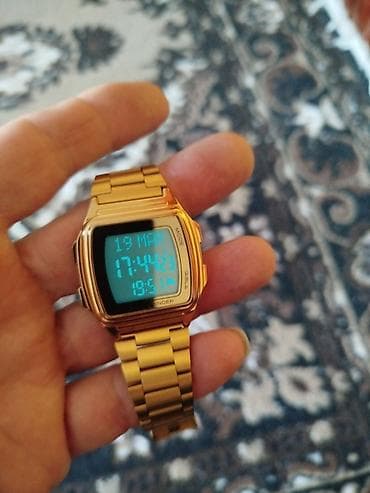 polet saat: Qol saatı, rəng - Qızılı — 4