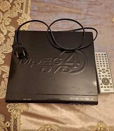 android smart box tv: MPEG4 DVD pleyer – model DVD-A258 Xüsusiyyətlər: - MPEG-4, DivX — 2