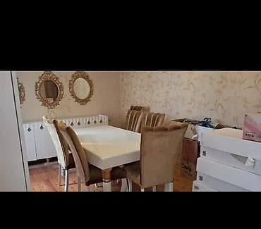 Masa dəsti 350 azn Yenidi, istifadə olunmayib. Maşın boyasıdı, çox