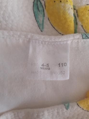 Donlar: "Zara " brendi olan uşaq donu. 4-5 yaşlı uşaqlara gedir — 4
