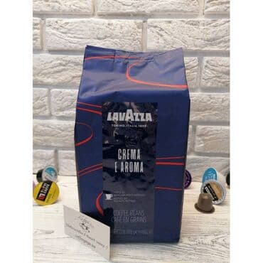 qəhvə satışı: Lavazza Crema E Aroma - 1KQ İstehsalçı ölkə : İtaliya Состав 80% — 1