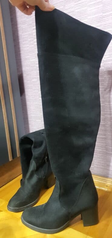 cəkməcə: Ölçü: 39, rəng - Qara, Yeni — 4