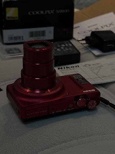 099 nomre satilir: Nikon CoolPix S9100 12.1 Megapixels 18x Optic zoom Yenidir, tam — 5