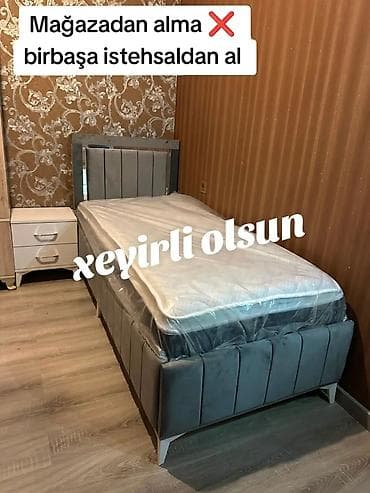 trimo mebel: Tək nəfərlik müasir çarpayı - Ölçü: tək nəfərlik çarpayı (standard — 1