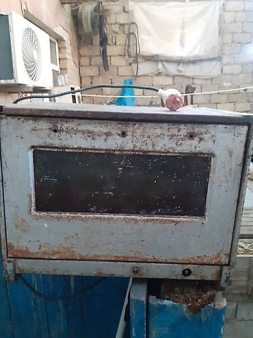 Sənaye tipli elektrik sobası - Material: qalın metal korpus, ön — 2
