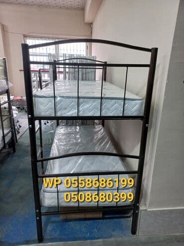 двухъярусные кровати в рассрочку: Для девочки и мальчика, Новый, Кровать, Без матраса, Без выдвижных ящиков — 2