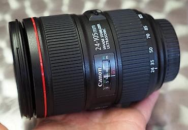 motorlar: Canon EF 24-105mm f/4L IS USM obyektiv - Fokal diapazonu: 24–105 mm – — 1