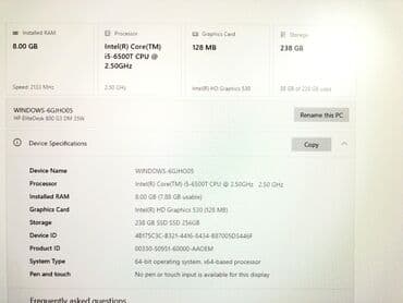ssd 256: Salam. HP Elitedesk 800 G3 💰 Qiymət: 325 AZN ✅ Məhsula 6 ay zəmanət — 5